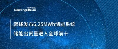 ESIE2025圓滿收官！贛鋒全新6.25MWh儲能系統(tǒng)成焦點，儲能出貨量進入全球前十